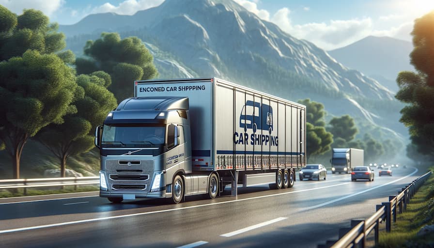 enclosed vehicle transport